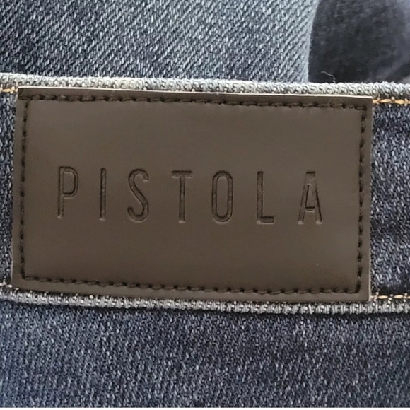 Pistola Dana Button Fly Flare High Rise Classic Fit in Delano Size 26 - Picture 9 of 12